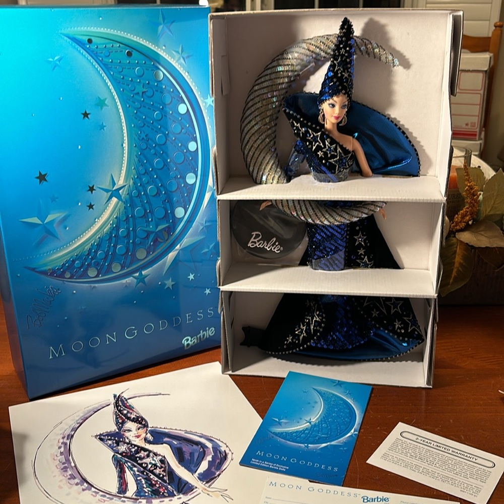 Barbie Moon Goddess Doll - Blue and Black